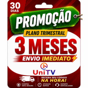 Recarga Unitv 90 dias